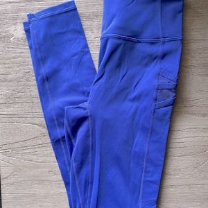 Bright Blue Fabletics Legging